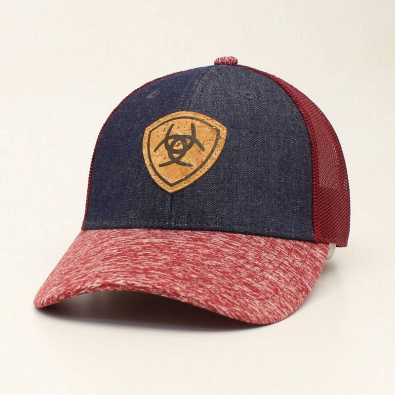 Ariat Ladies Denim Fashion Cap Red/Blue