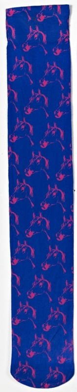 Ovation Ladies Zocks Boot Socks 9-11 Beige Horses
