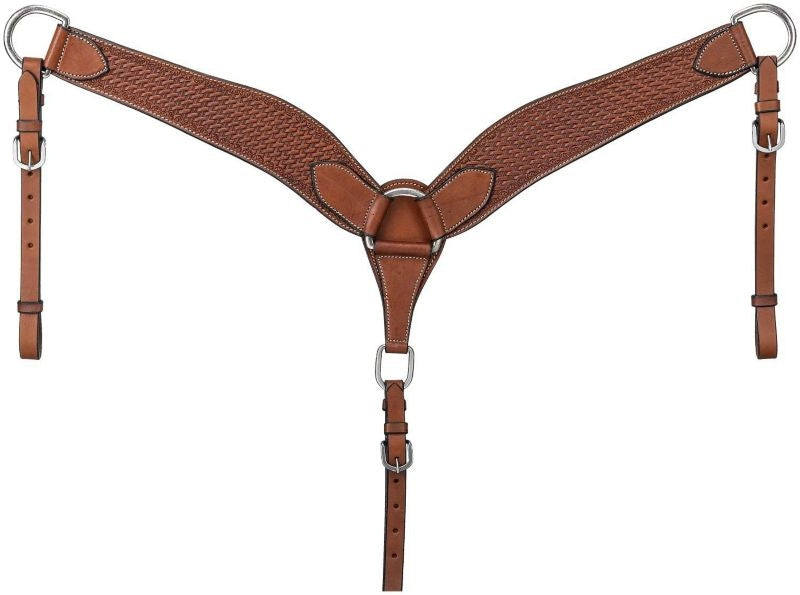Tough1 Blue Mesa Breast Collar Horse Medium Oil