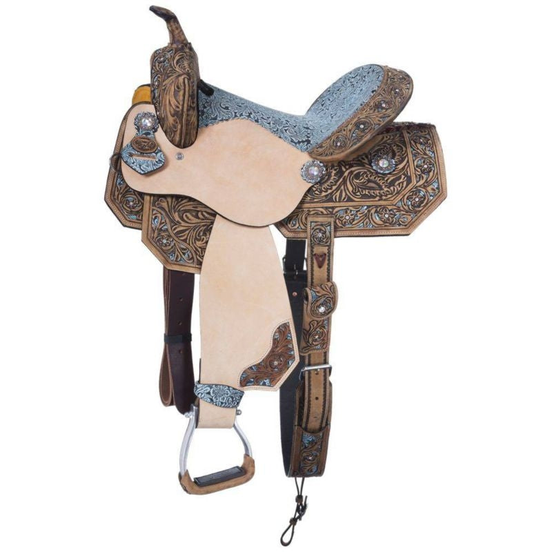 Silver Royal Skylar Barrel Saddle
