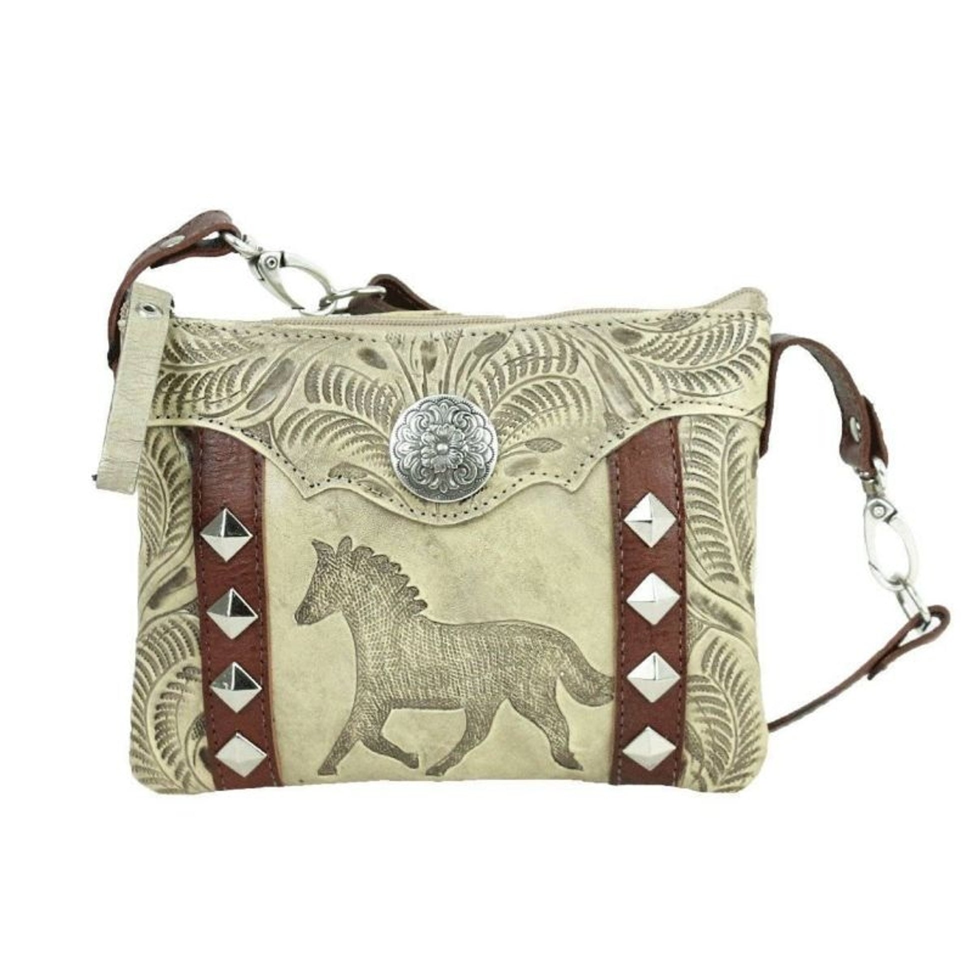 American West Hitchin Post Trail Rider Crossbody/H
