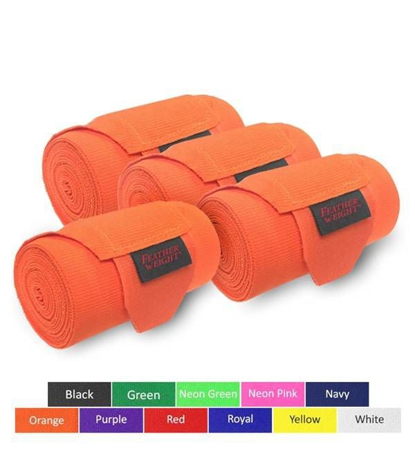 Feather-Weight Brace Running Bandages Set of 4 Bla