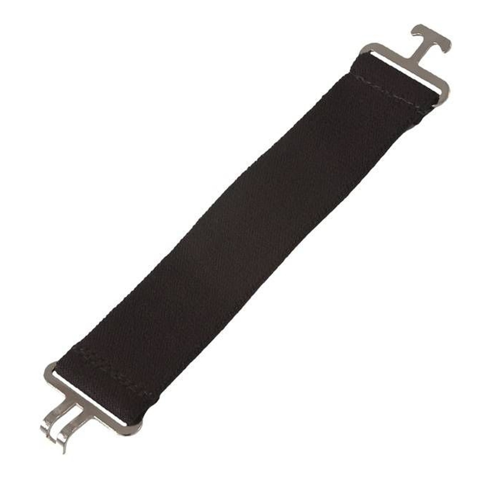 Jacks Elastic Surcingle Extender 12" X 2" Black