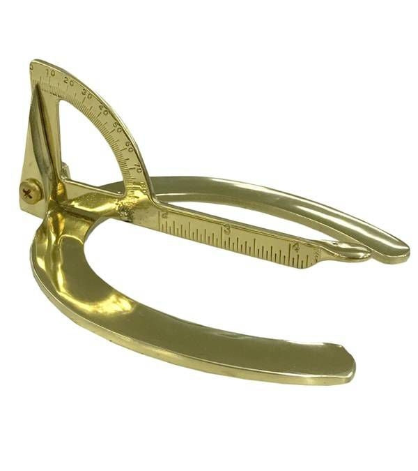 Jacks Hoof Leveler Horse Solid Brass