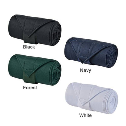 Jacks Standing Wraps - Set of 4 5.5" x 16' Black