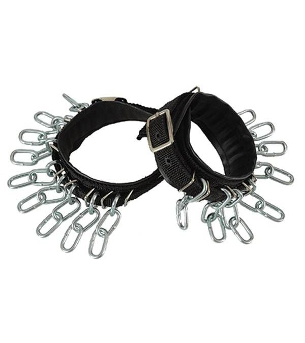 Jacks Action Chains Sold in Pairs Black