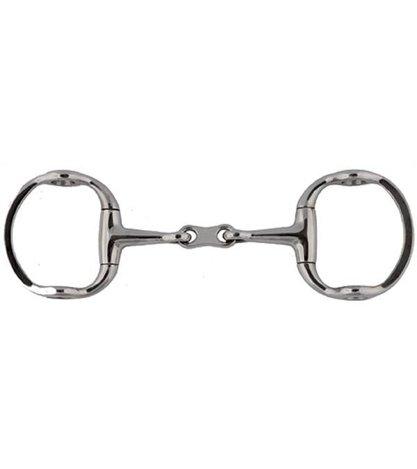 Jacks French Link Gag Bit 4-3/4" Stainless Steel