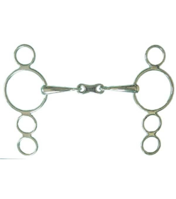 Jacks French Double Jointed 3-Ring Elevator Bit 5"
