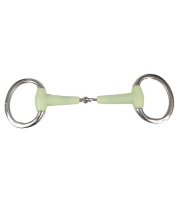 Jacks Apple Jointed Mouth Eggbutt Snaffle Bit 5" S