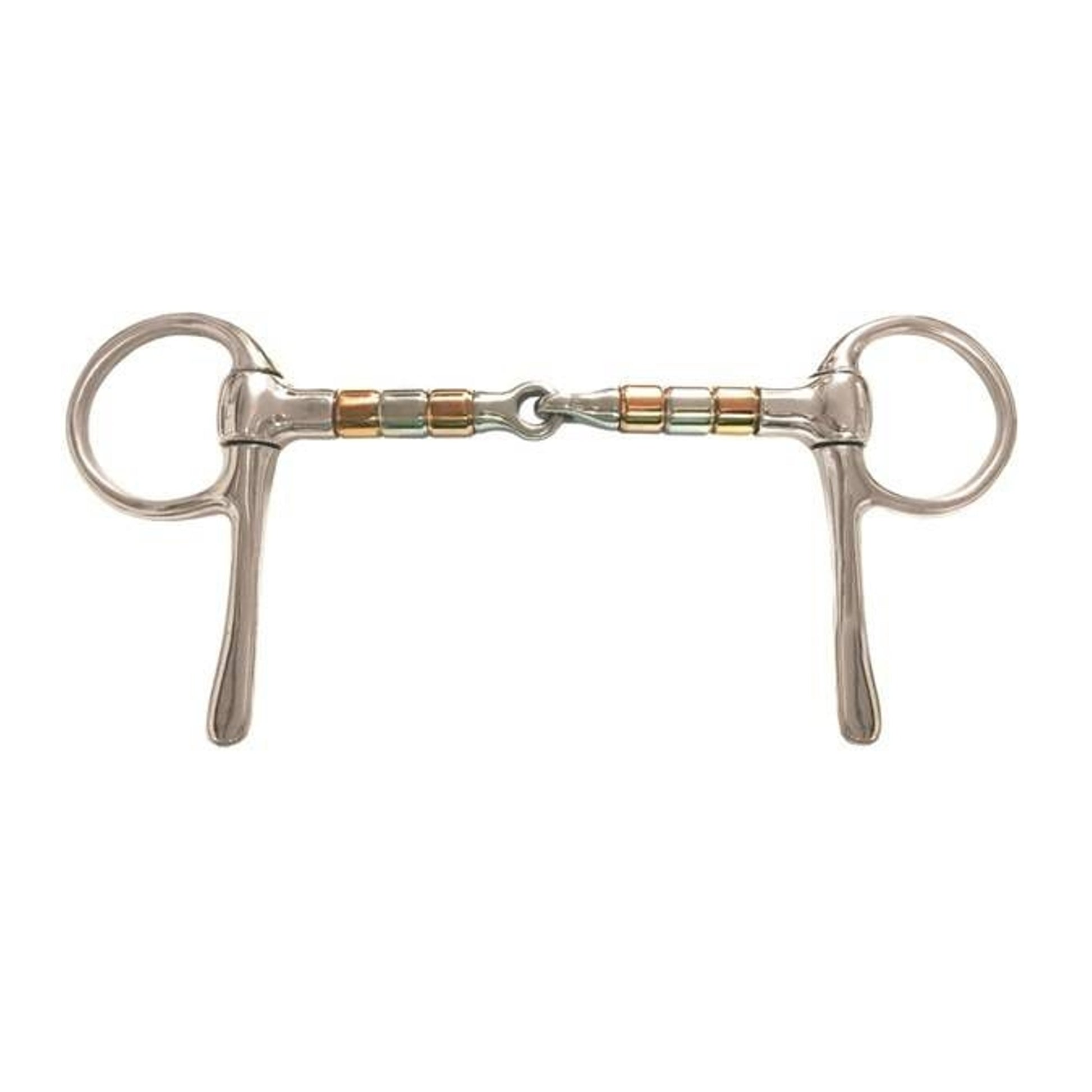 Jacks Half Cheek Jointed Snaffle Bit with Copper R