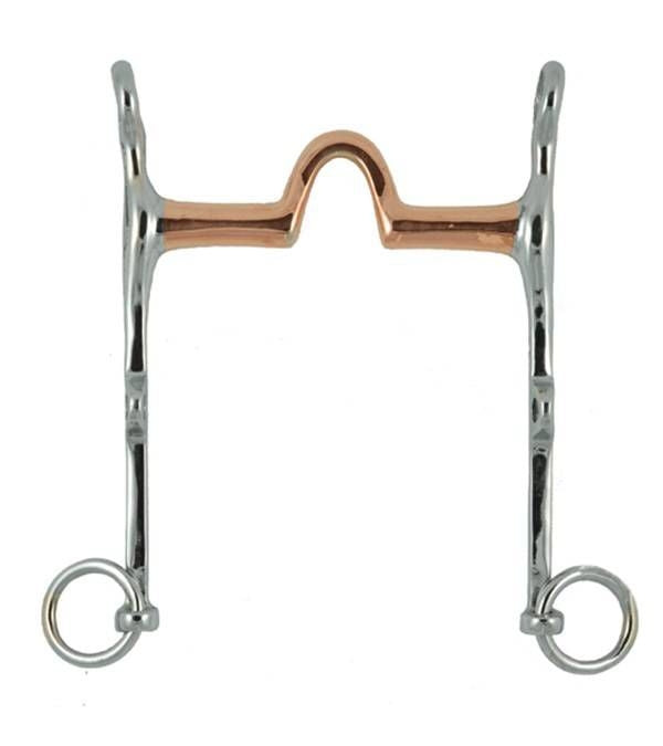 Jacks Ported Curb Bit 4-3/4" Stainless Steel