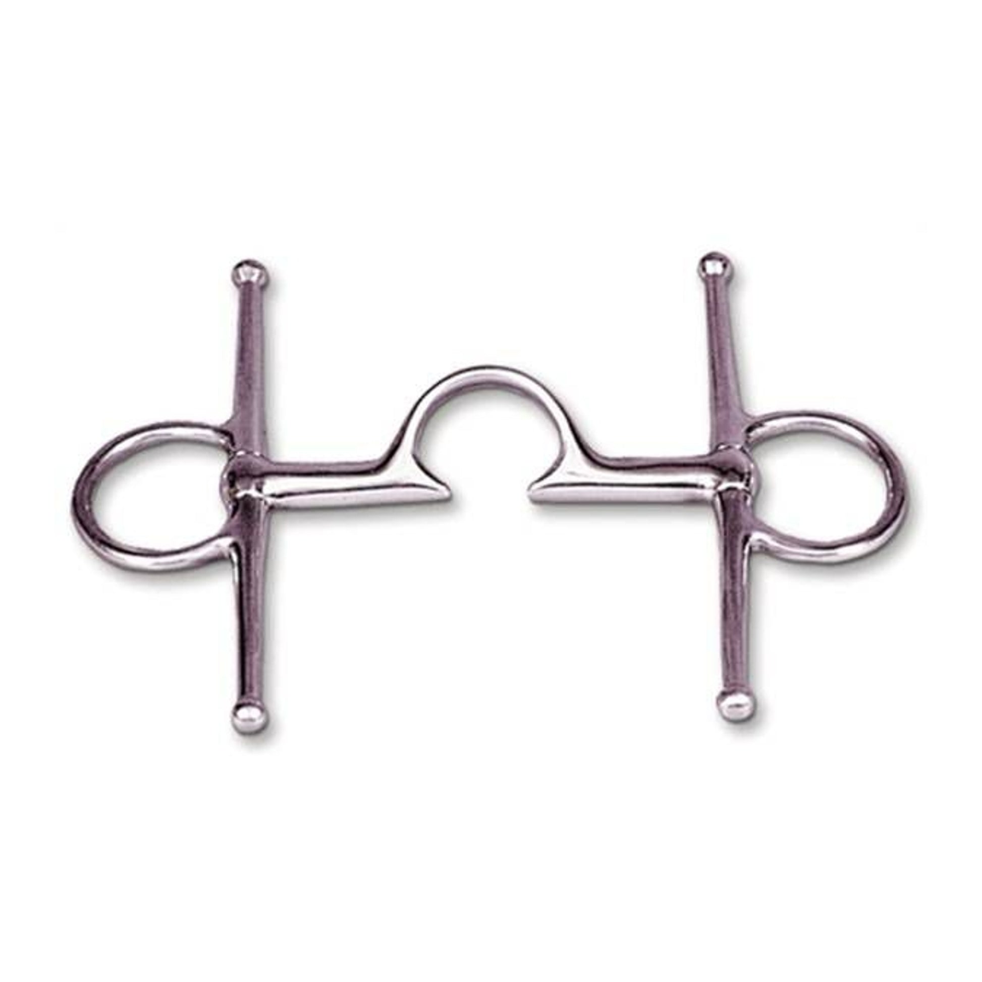 Jacks Segunda Mouth Full Cheek Bit 5" Stainless St