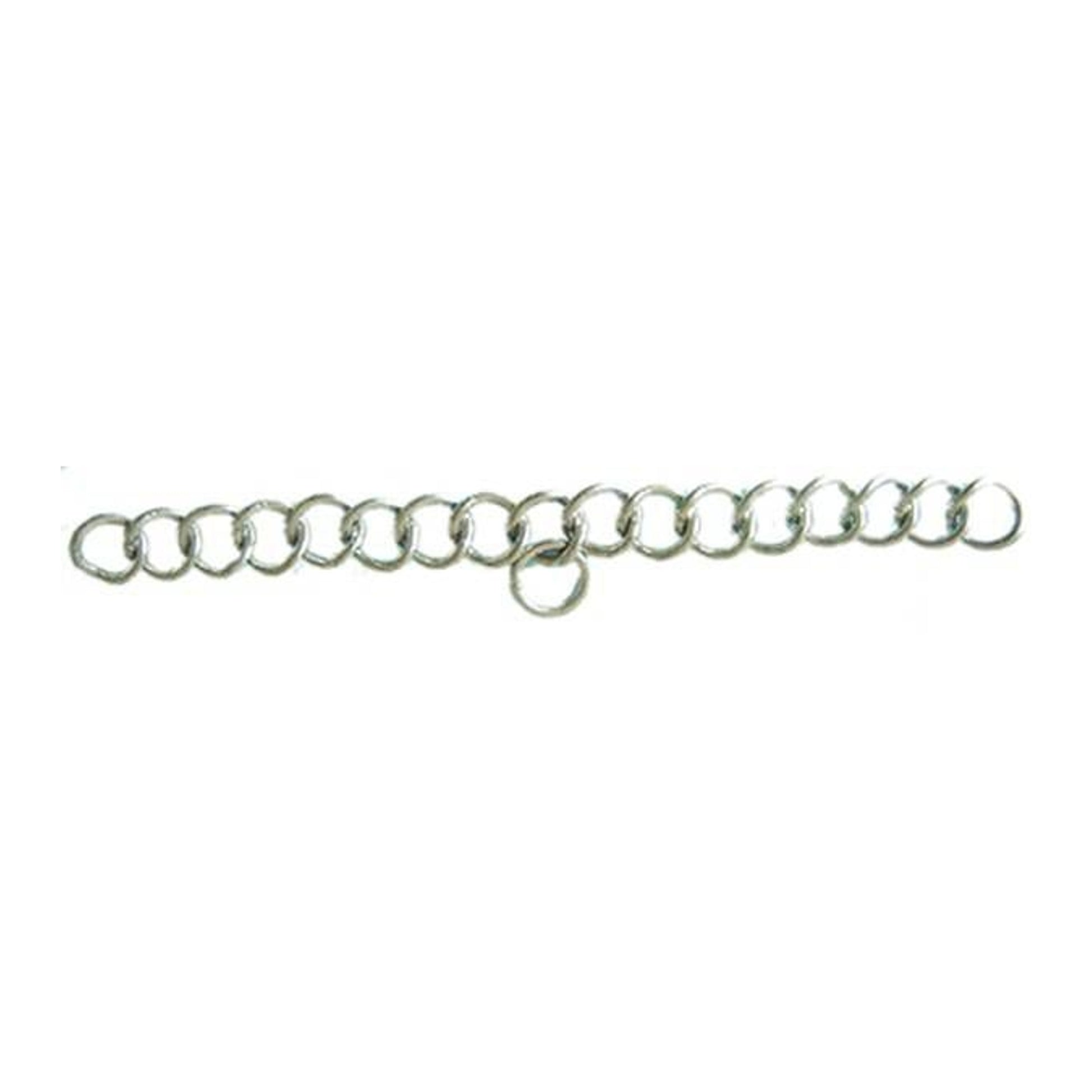 Jacks Single Link Curb Chain 10" Stainless Steel