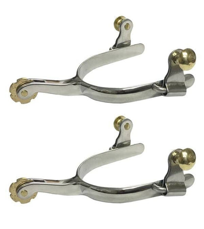 Jacks Roper Spurs with 3/8" Smooth Band - Sold in