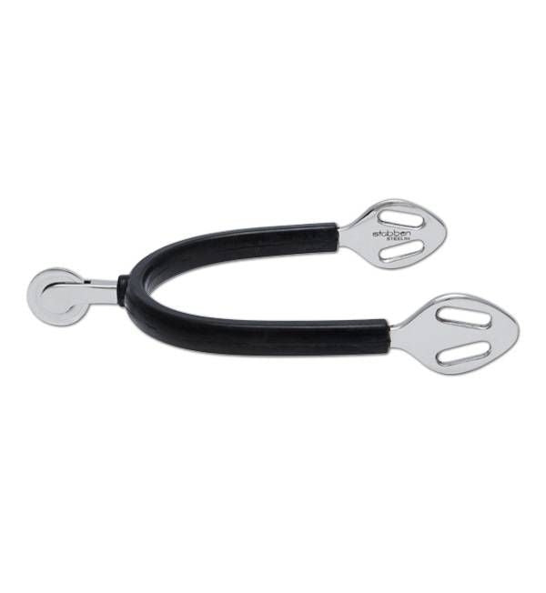 Stubben Steeltec Fine Line Spurs with Soft Rowel 3
