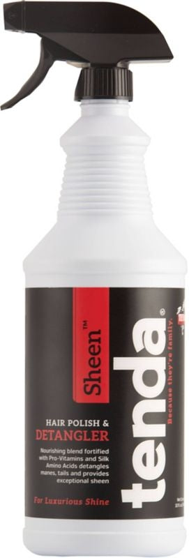 Tenda Sheen Hair Polish and Detangler Spray 1 Quar