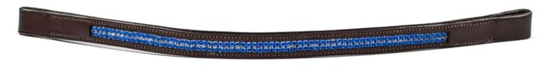 HK Americana Double Row Royal Blue Crystal Browban