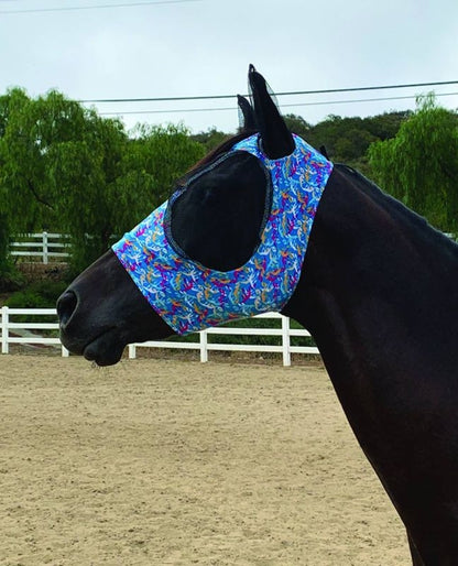 Professionals Choice Comfort Fit Lycra Fly Mask Po