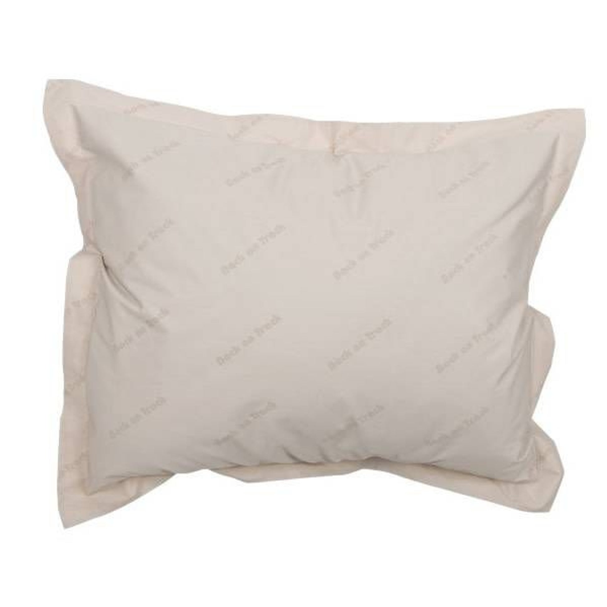Back On Track Pillow Case White