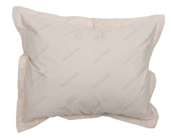 Back On Track Pillow Case White