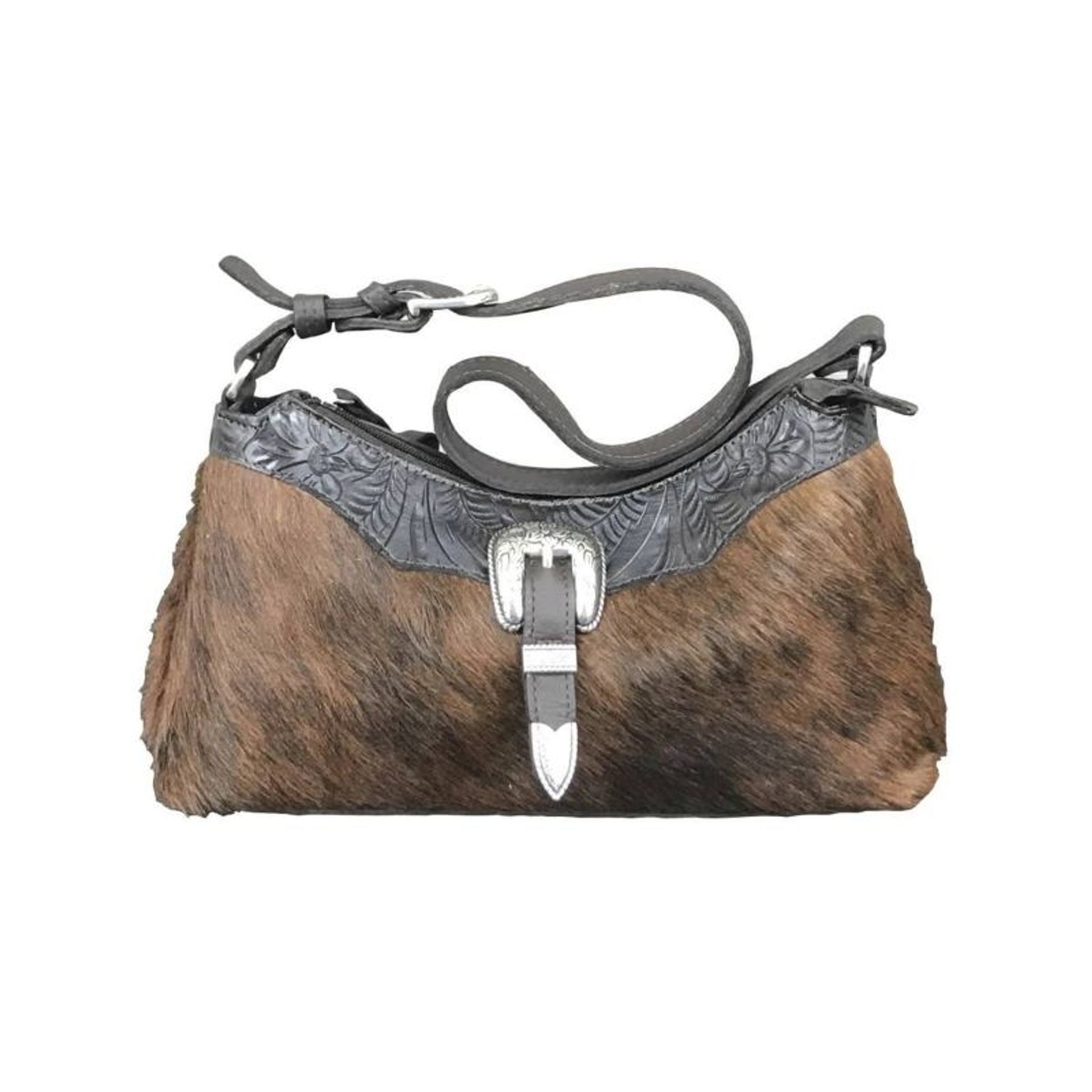 American West Cowtown Zip-Top Shoulder Bag