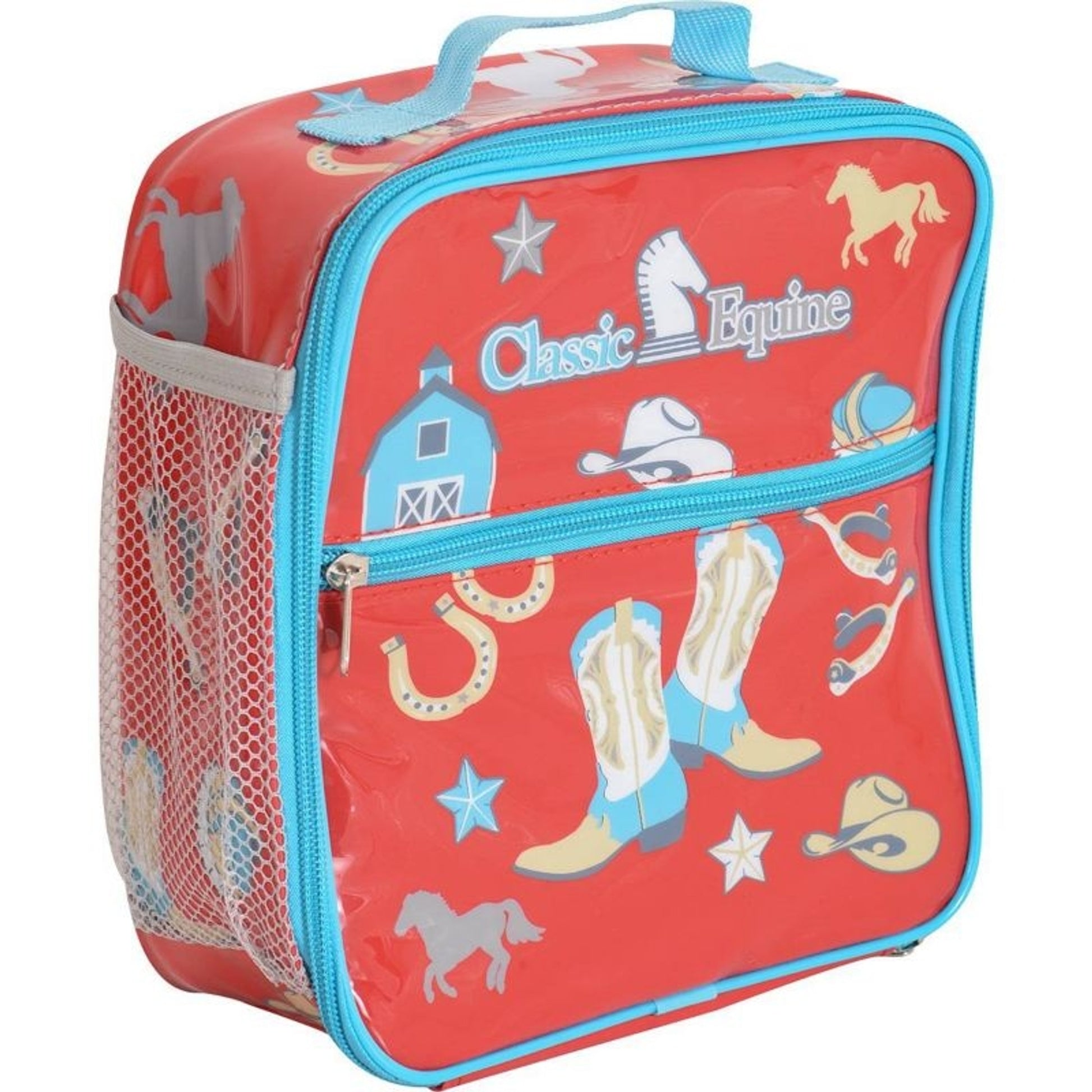 Classic Equine Lunch BoxBk/Wh