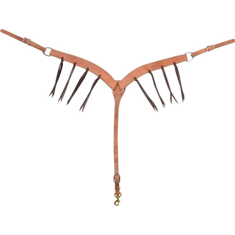 Martin Saddlery Breast Collar with Latigo Blood Kn