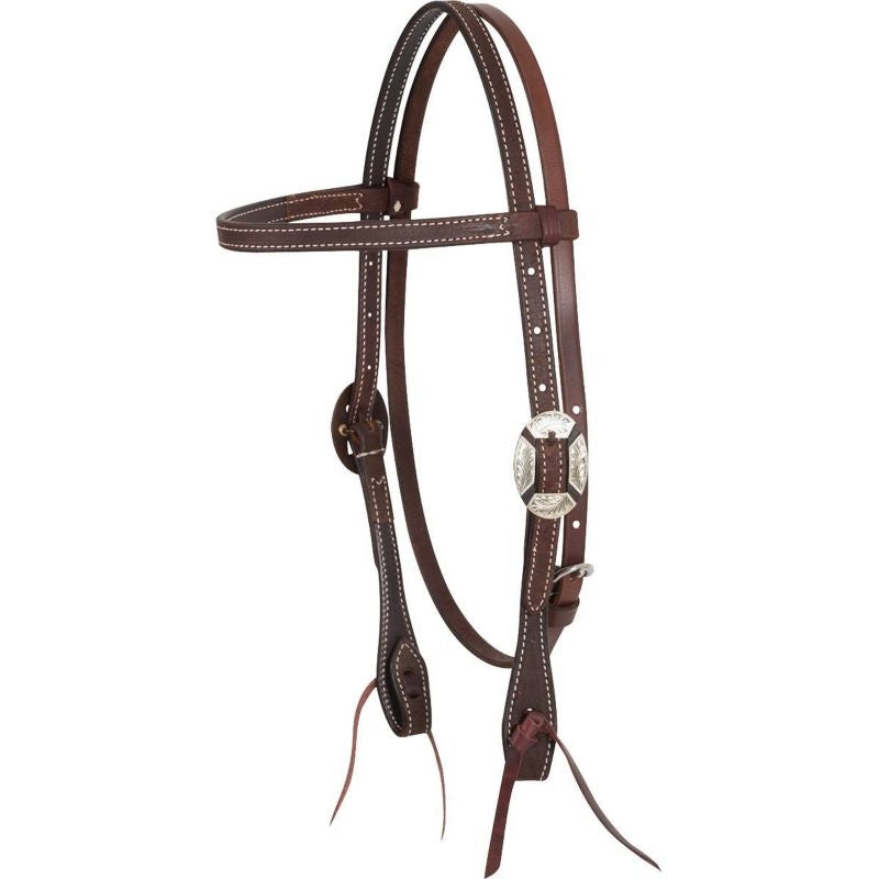 Martin Saddlery Clarendon Buckle Browband Headstal