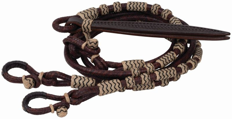 Weaver Leather Braided Romal Reins 3/8in x 7-1/2ft