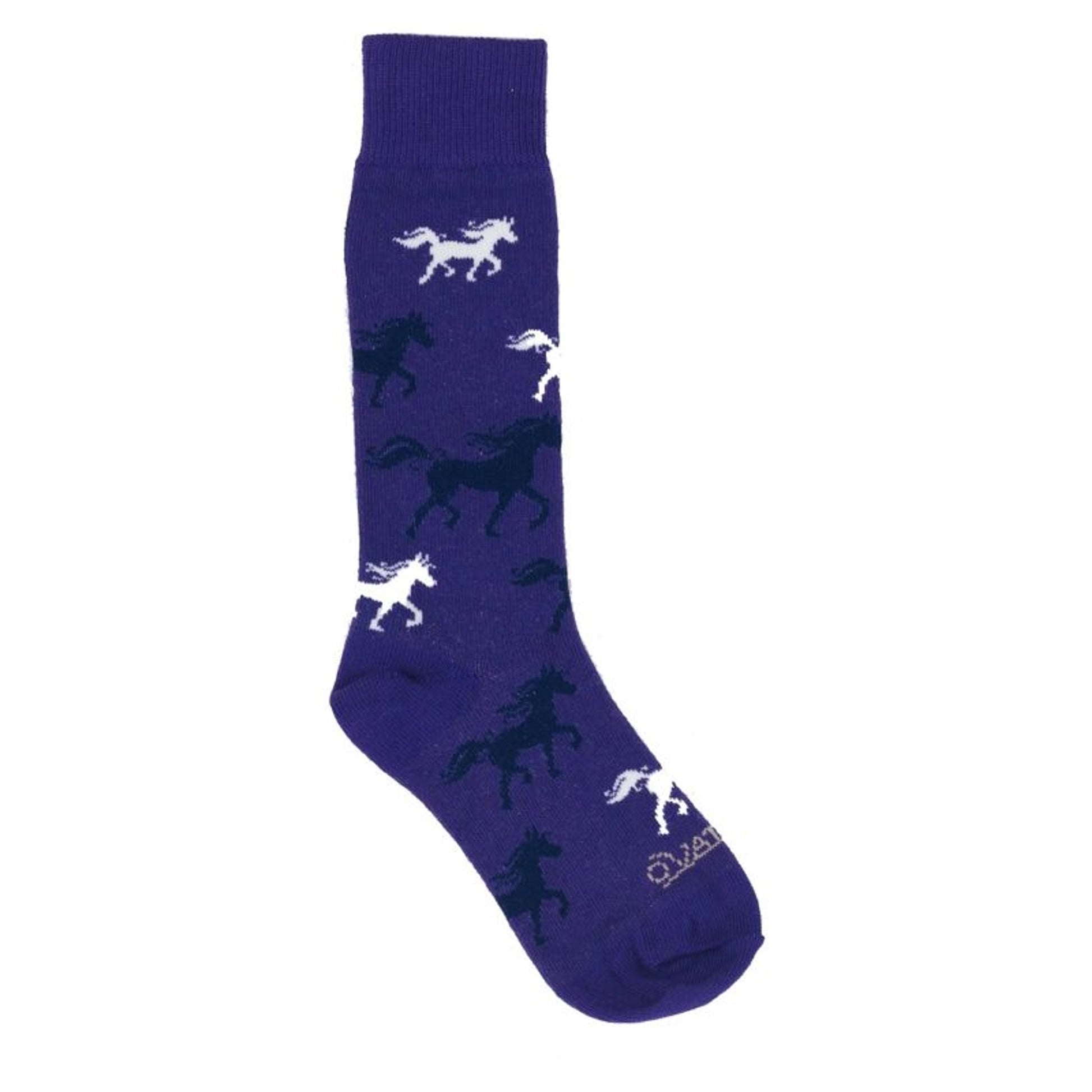 Ovation Kids Trot Up Knee Hi Socks Child 13-4 Fuch