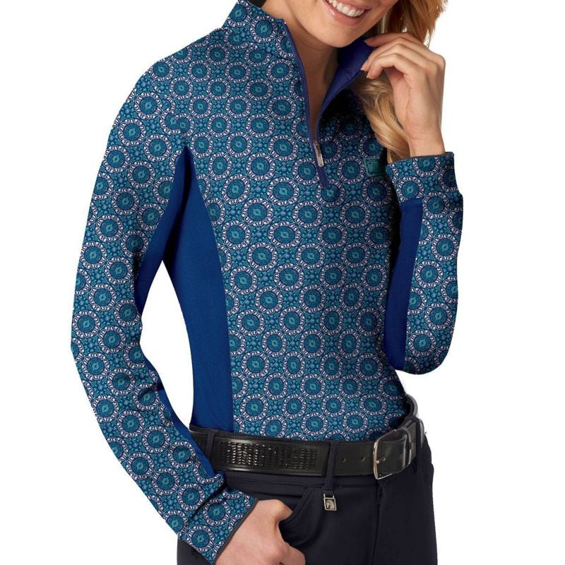 Romfh Ladies Print LS Sun Shirt