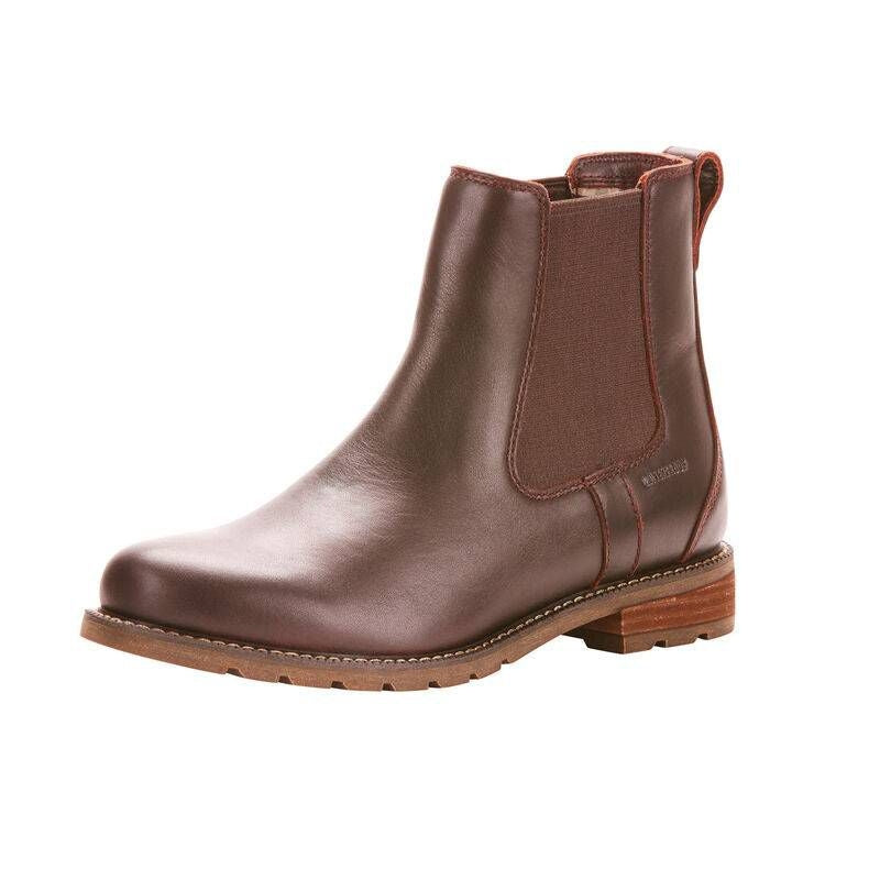 Ariat Ladies Wexford Waterproof Boots 10B Cordovan