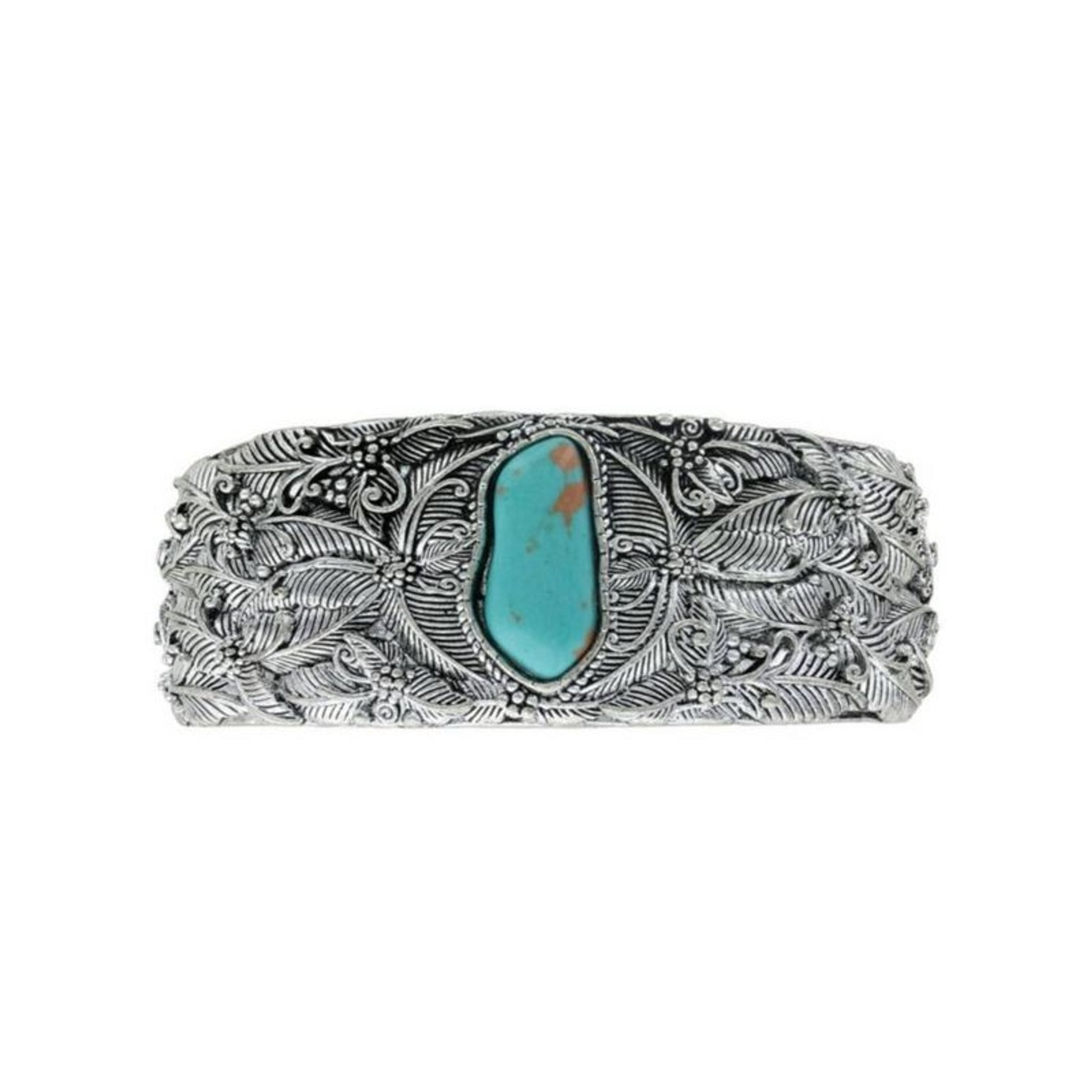 Montana Silversmiths Ladies Feather Weave Cuff Bra