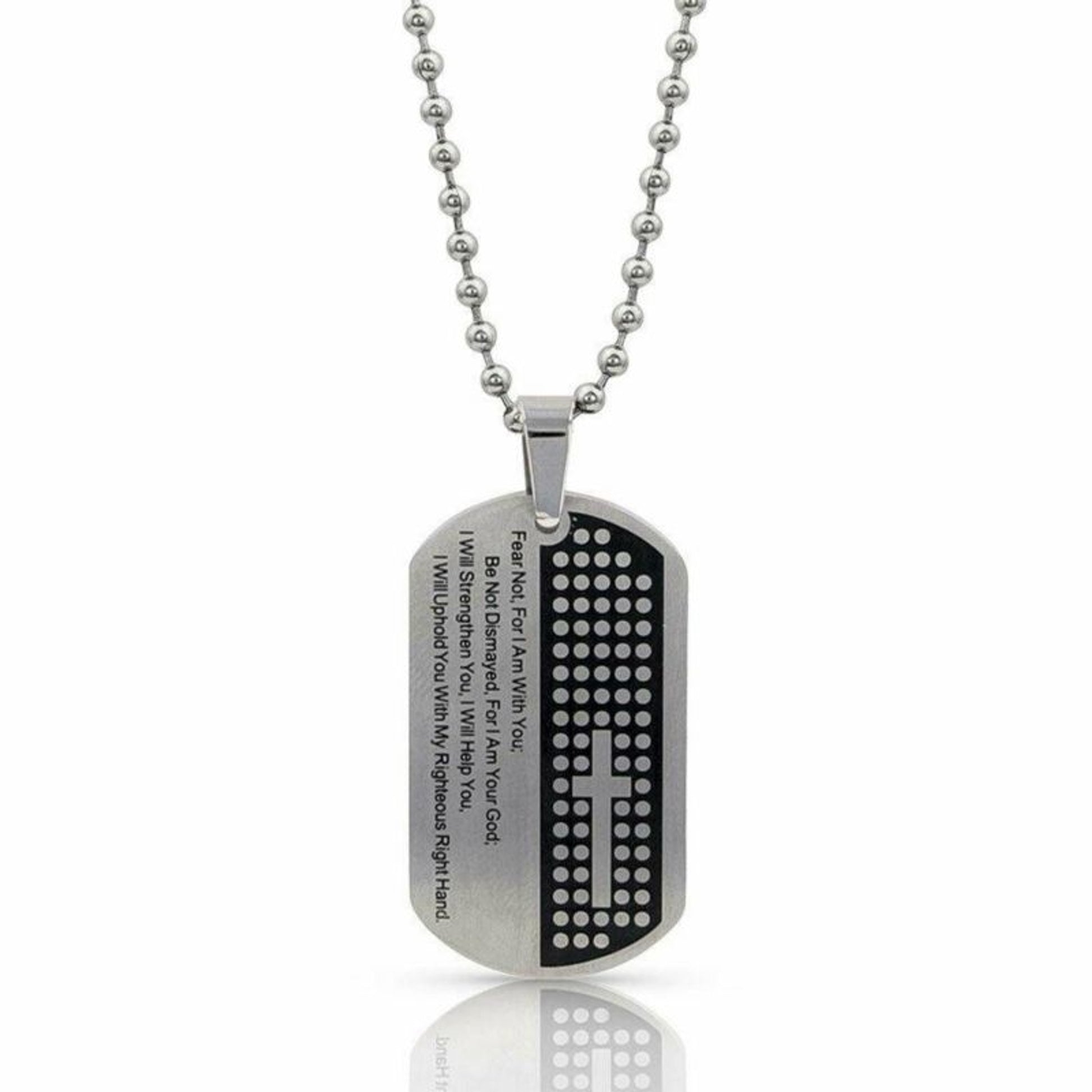 Montana Silversmiths A Cowboys Prayer Necklace 22"