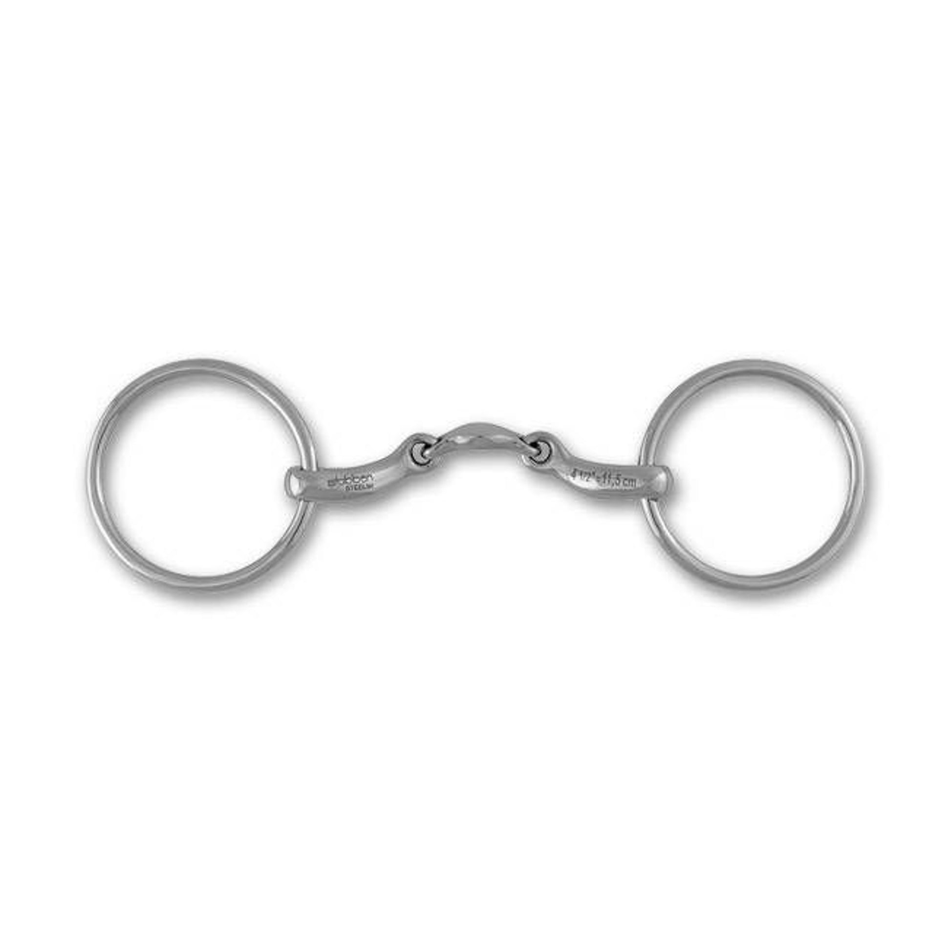 Stubben STEELtec Anatomic Loose Ring Snaffle