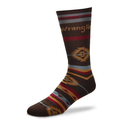 Wrangler Out West Thick Boot Socks Adult Brown