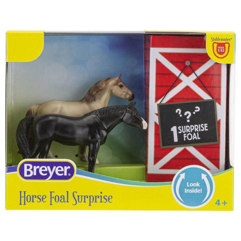 Breyer Horse Foal Surprise Set - Dun Warmblood & B