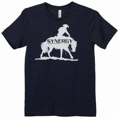 Synergy by Weaver Reining T-Shirt Medium Navy