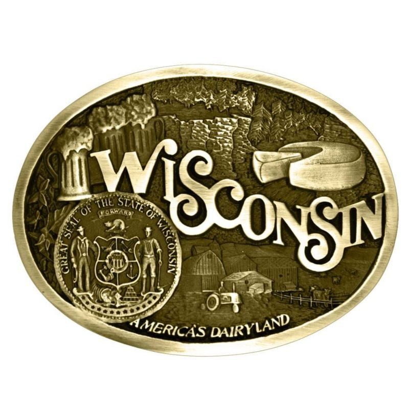 Montana Silversmiths Wisconsin State Heritage Atti