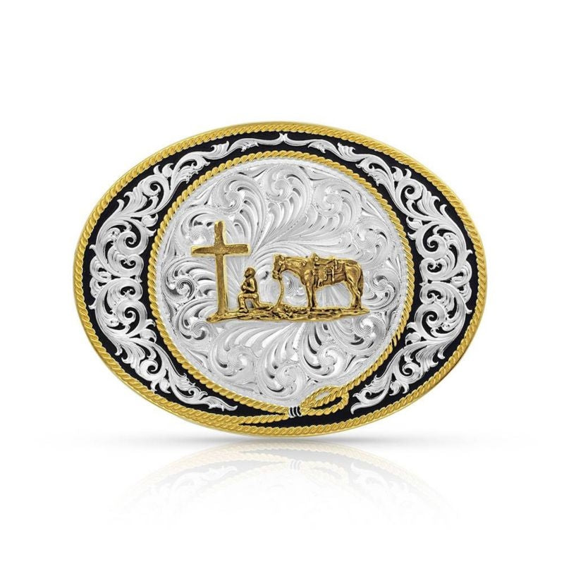Montana Silversmiths Ranch Rope Christian Cowboy B