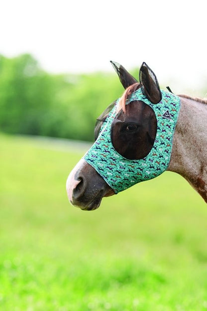 Professionals Choice Comfort Fit Lycra Fly Mask Po