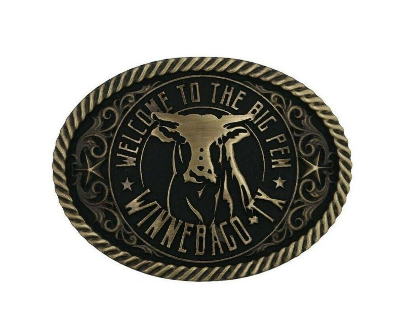 Montana Silversmiths Mens Big Cattle Pen Attitude