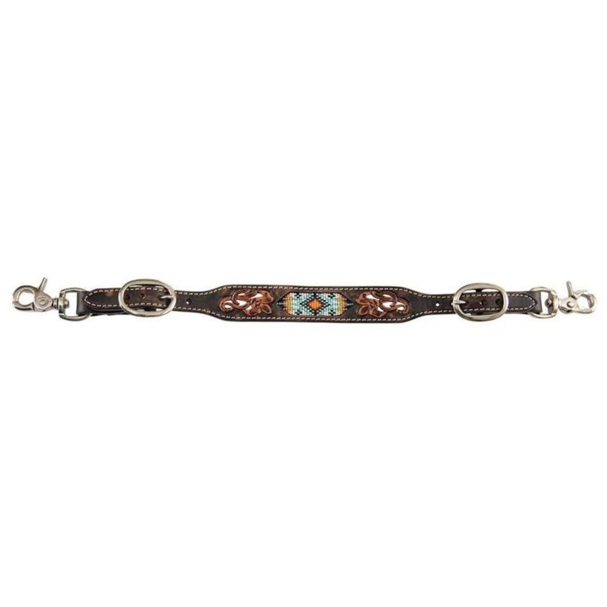 Circle Y Beaded Tribal Wither Strap