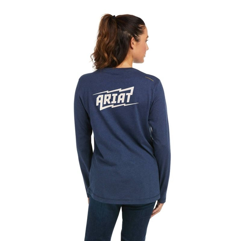 Ariat Ladies Rebar Workman High Voltage T-Shirt X-
