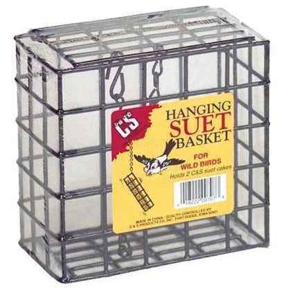C And S Double Hangling Suet Basket Average