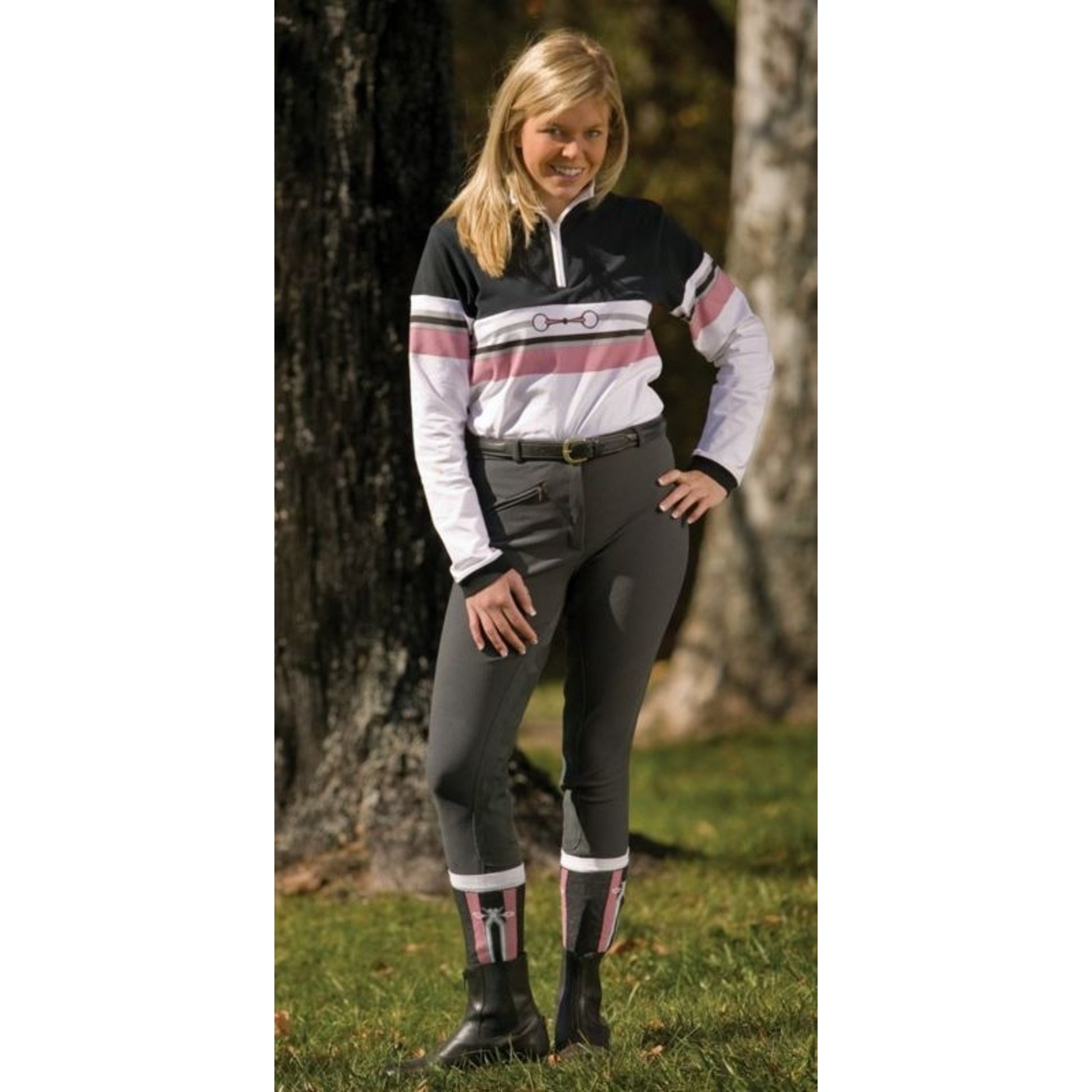 TuffRider Ladies Ribb Ultra Gripp FS Breeches