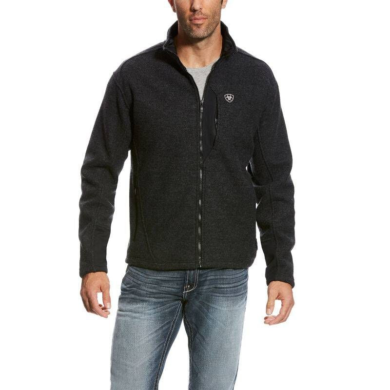 Ariat Mens Bowdrie Bonded Full Zip Jacket