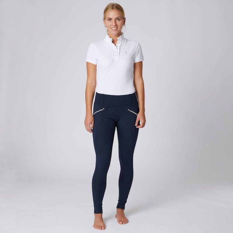 Horze Ladies Enora Winter Full Seat Tights with Sh