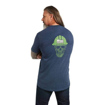 Ariat Mens Rebar Cotton Strong Roughneck Graphic T