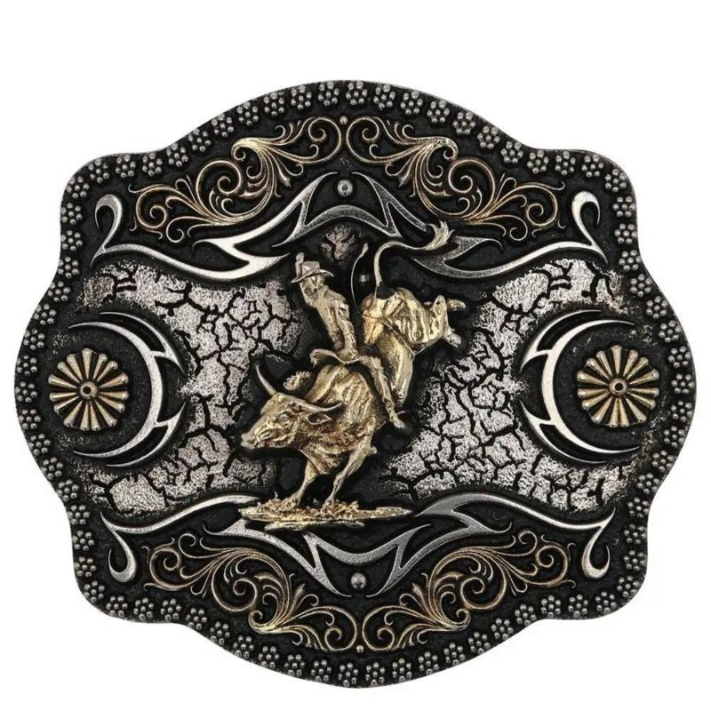 Montana Silversmiths A-Blaze Filigree Framed Bull